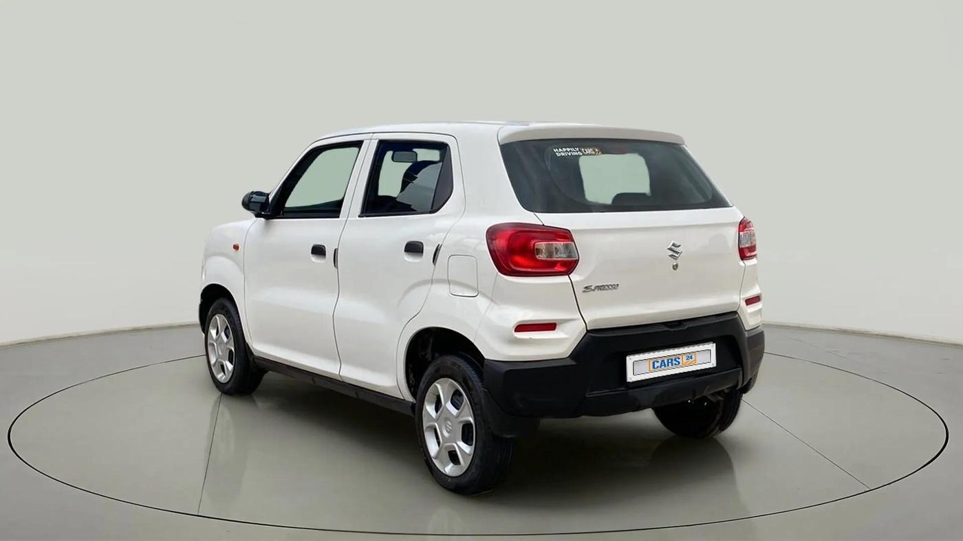 2020 Maruti S PRESSO VXI CNG, CNG, Manual, 34,888 km, Left Back Diagonal