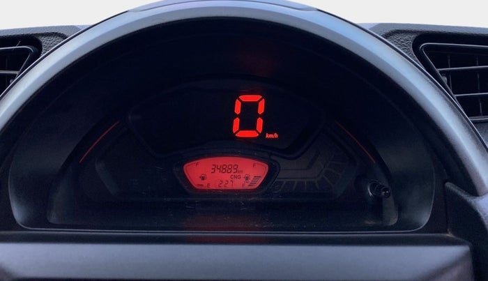 2020 Maruti S PRESSO VXI CNG, CNG, Manual, 34,888 km, Odometer Image