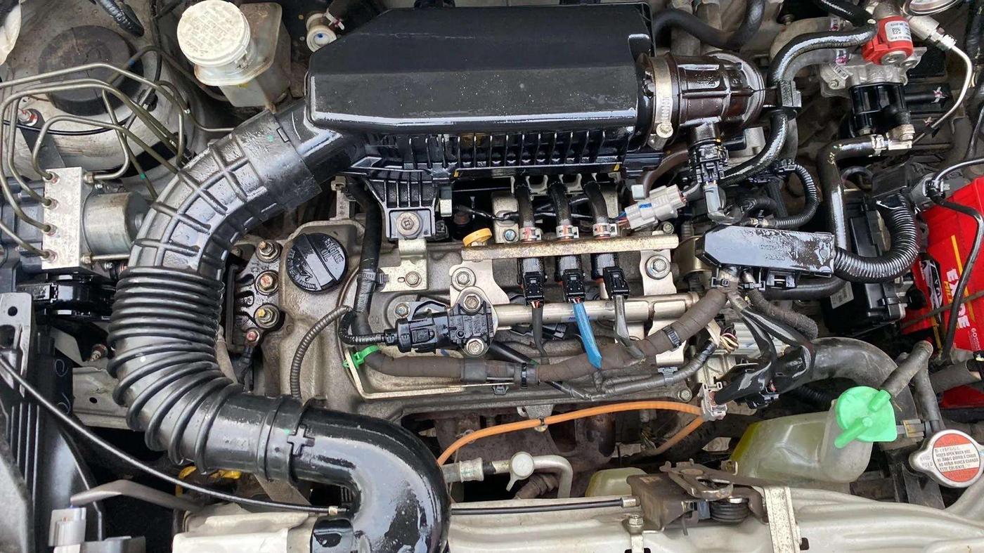 2020 Maruti S PRESSO VXI CNG, CNG, Manual, 34,888 km, Engine View