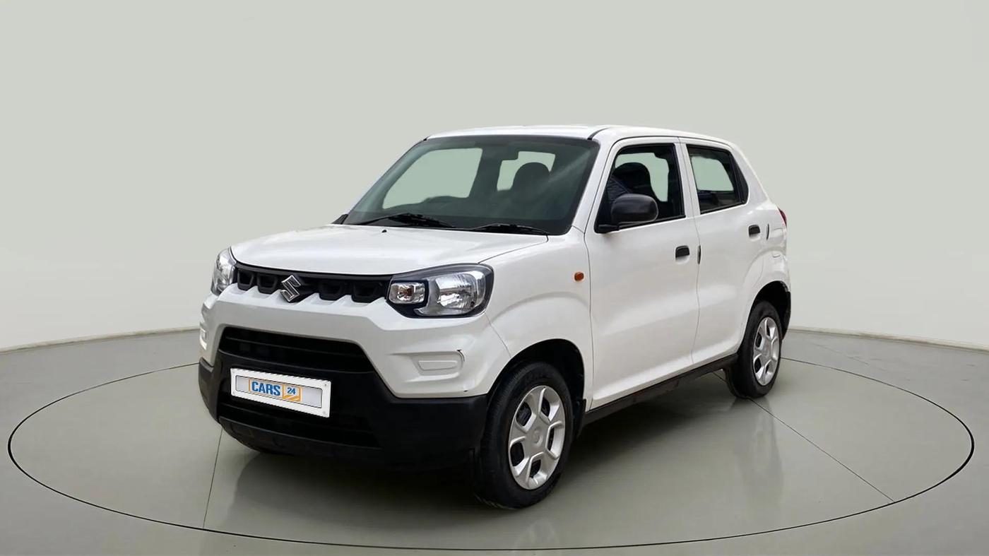 2020 Maruti S PRESSO VXI CNG, CNG, Manual, 34,888 km, Left Front Diagonal