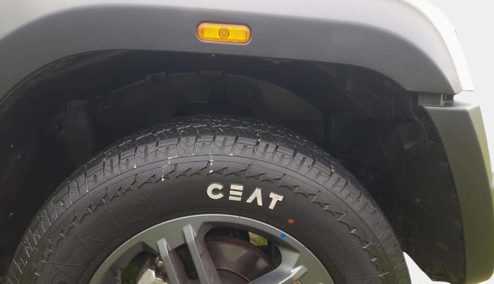 2024 Mahindra Thar LX D AT 4WD HT, Diesel, Automatic, 36,182 km, Left Front Tyre Tread