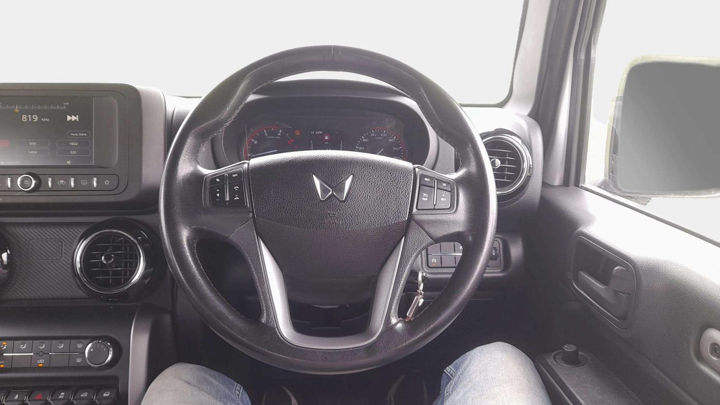 2024 Mahindra Thar LX D AT 4WD HT, Diesel, Automatic, 36,182 km, Steering Wheel Close Up