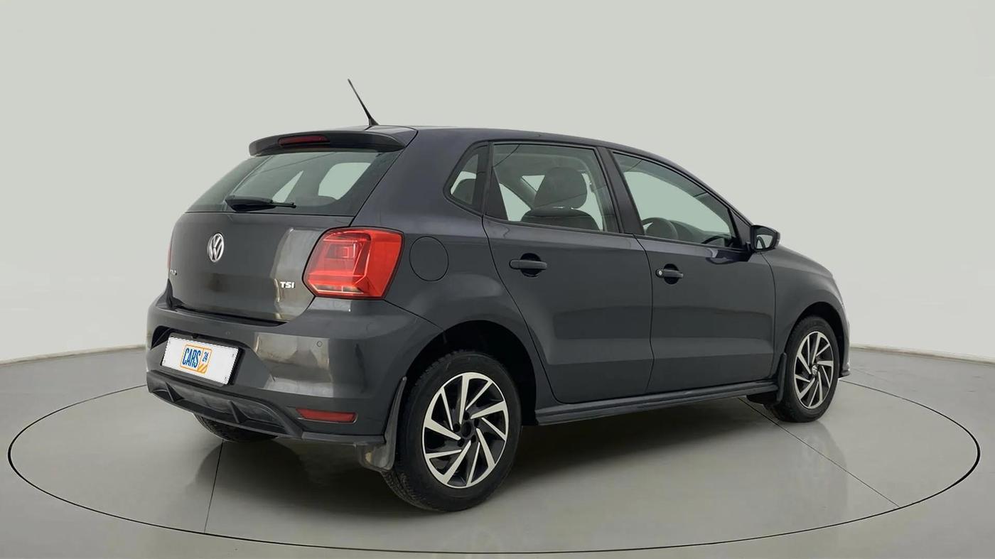 2021 Volkswagen Polo COMFORTLINE 1.0L TSI AT, Petrol, Automatic, 22,714 km, Right Back Diagonal