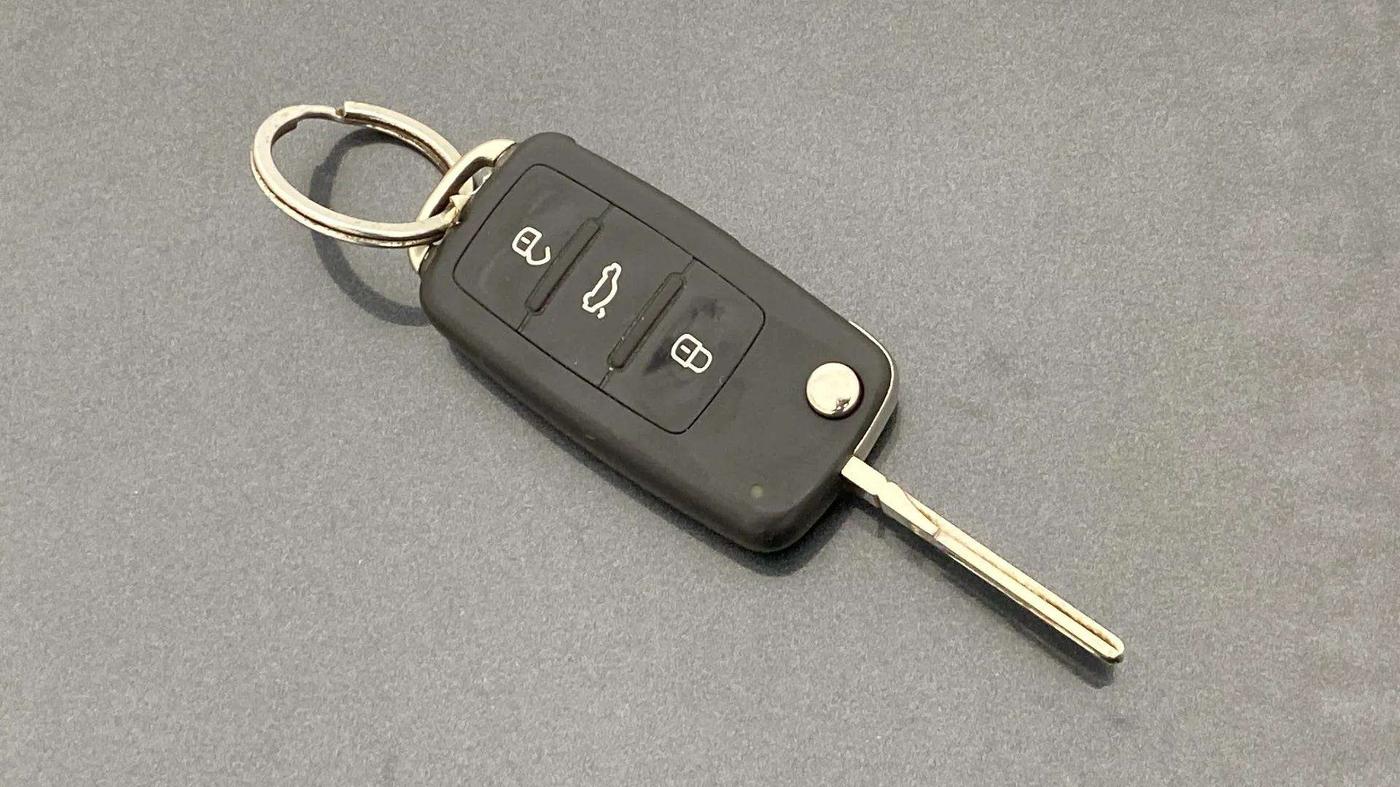 2021 Volkswagen Polo COMFORTLINE 1.0L TSI AT, Petrol, Automatic, 22,714 km, Key Close Up