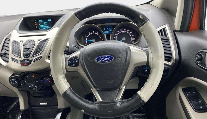 2017 Ford Ecosport TITANIUM 1.5L PETROL, Petrol, Manual, 60,023 km, Steering Wheel Close Up