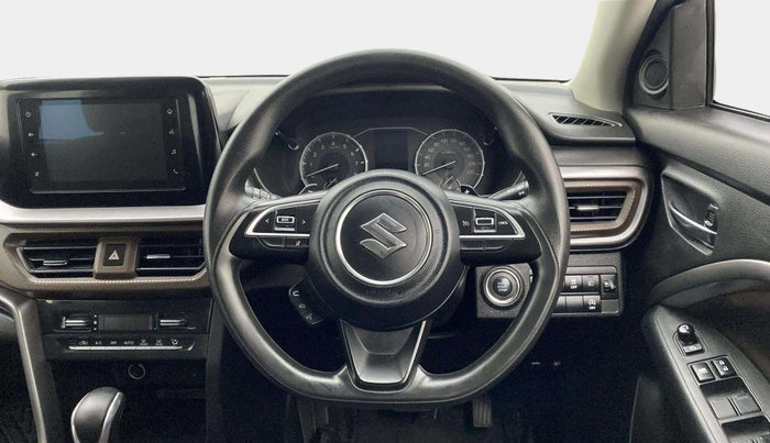 2023 Maruti BREZZA ZXI AT SMART HYBRID, Petrol, Automatic, 32,757 km, Steering Wheel Close Up