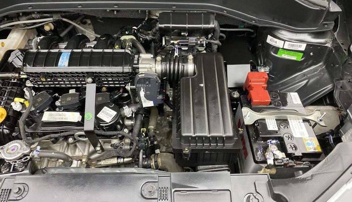 2024 Tata PUNCH CREATIVE AMT 1.2 RTN DUAL TONE, Petrol, Automatic, 7,105 km, Engine View - Left