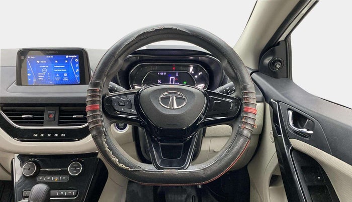 2022 Tata NEXON XZA PLUS DIESEL, Diesel, Automatic, 67,260 km, Steering Wheel Close Up