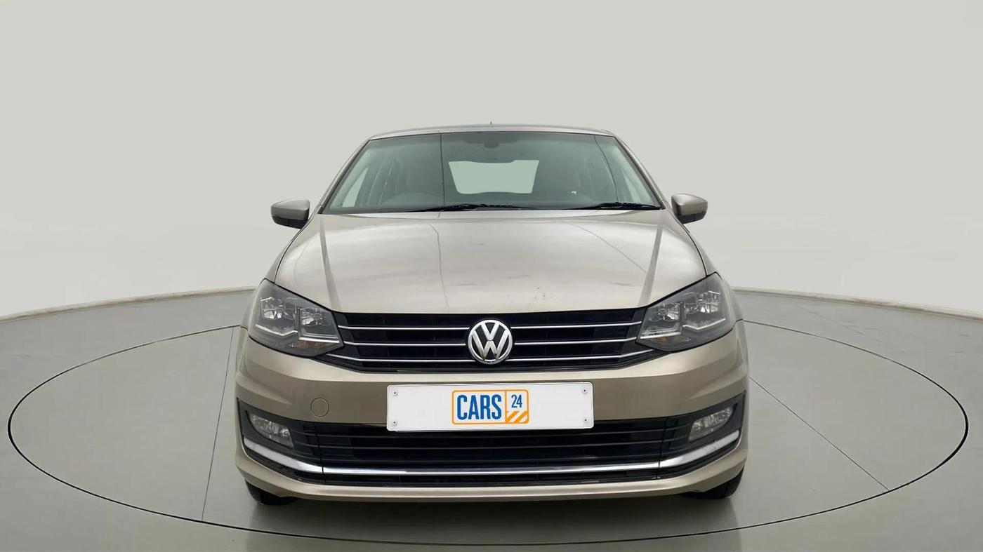 2017 Volkswagen Vento HIGHLINE 1.5 AT, Diesel, Automatic, 74,491 km, Front