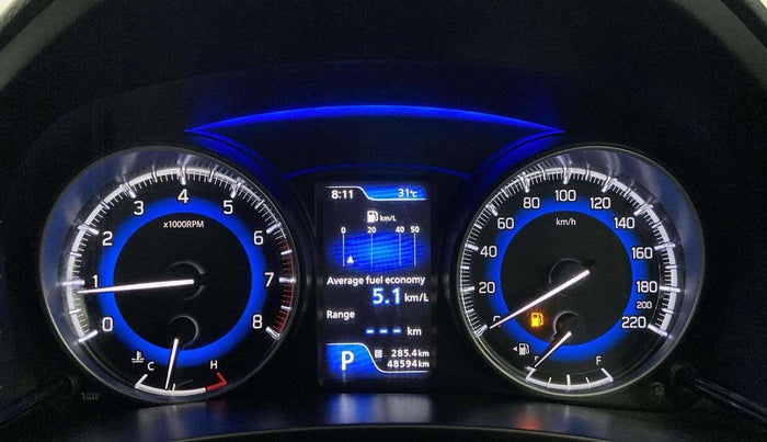 2018 Maruti Baleno ZETA CVT PETROL 1.2, Petrol, Automatic, 48,585 km, Odometer Image