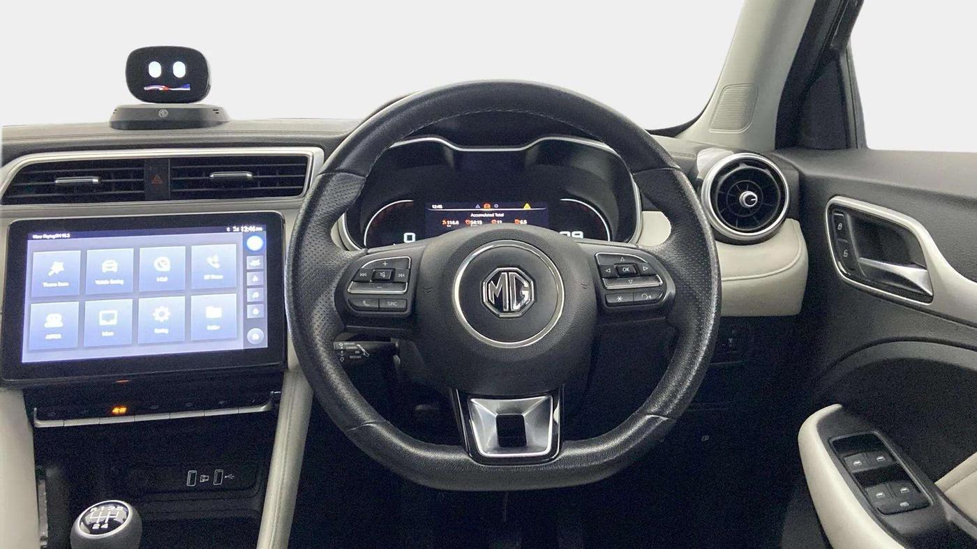 2023 MG ASTOR SHARP 1.5 MT, Petrol, Manual, 18,086 km, Steering Wheel Close Up