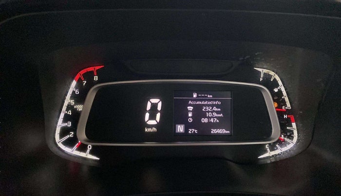 2021 KIA SONET HTX 1.0 IMT, Petrol, Manual, 26,459 km, Odometer Image
