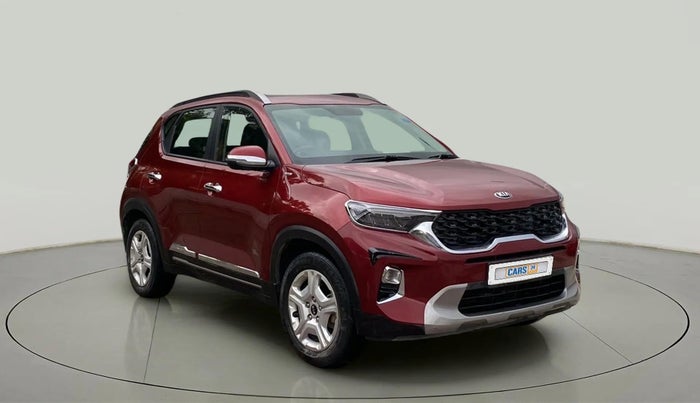 2021 KIA SONET HTX 1.0 IMT, Petrol, Manual, 26,459 km, Right Front Diagonal