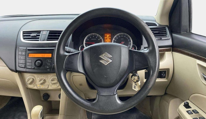2013 Maruti Swift Dzire VXI AT, Petrol, Automatic, 57,498 km, Steering Wheel Close Up