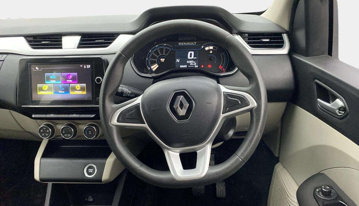 2020 Renault TRIBER RXZ AMT, Petrol, Automatic, 15,381 km, Steering Wheel Close Up
