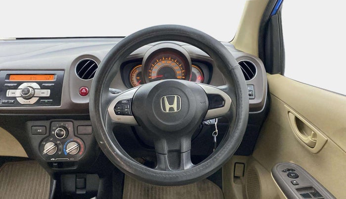 2013 Honda Brio S MT, Petrol, Manual, 70,736 km, Steering Wheel Close Up