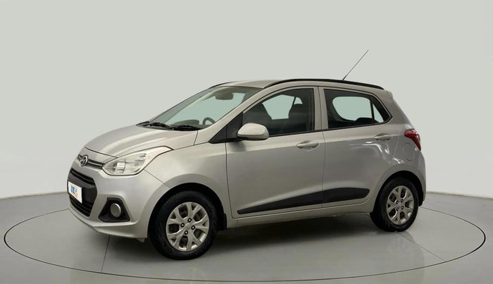 2016 Hyundai Grand i10 SPORTZ 1.2 KAPPA VTVT, CNG, Manual, 87,119 km, Left Front Diagonal