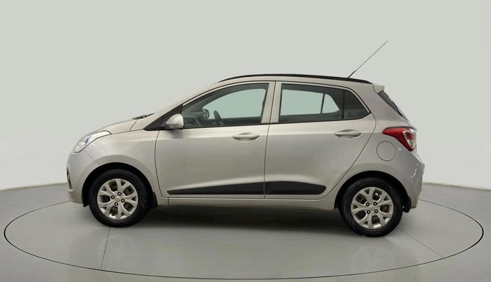 2016 Hyundai Grand i10 SPORTZ 1.2 KAPPA VTVT, CNG, Manual, 87,119 km, Left Side