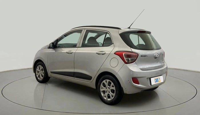 2016 Hyundai Grand i10 SPORTZ 1.2 KAPPA VTVT, CNG, Manual, 87,119 km, Left Back Diagonal