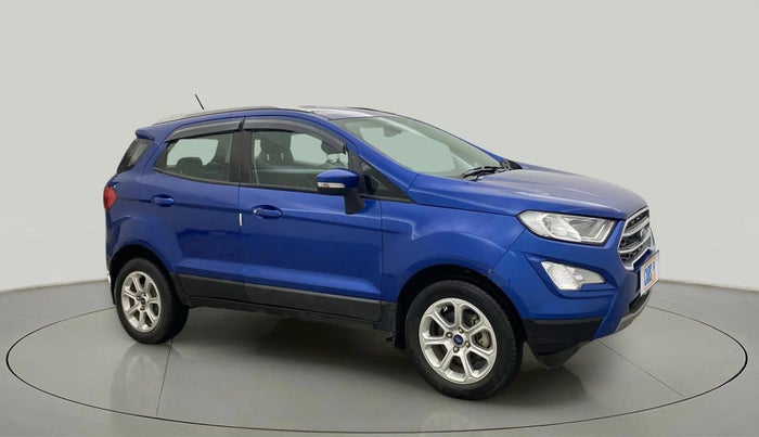 2018 Ford Ecosport TITANIUM + 1.5L PETROL AT, Petrol, Automatic, 52,284 km, Right Front Diagonal