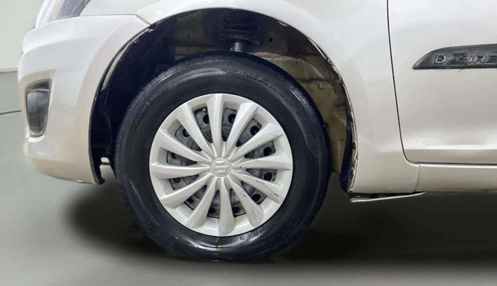 2013 Maruti Swift Dzire VXI, Petrol, Manual, 1,12,077 km, Left Front Wheel