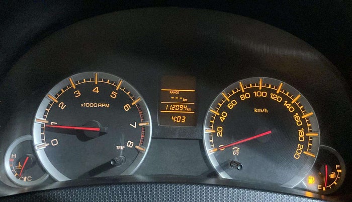 2013 Maruti Swift Dzire VXI, Petrol, Manual, 1,12,077 km, Odometer Image