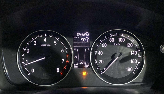 2020 Honda Amaze 1.2L I-VTEC VX, Petrol, Manual, 43,222 km, Odometer Image