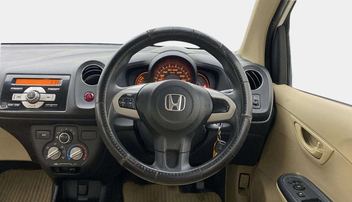 2014 Honda Amaze 1.2L I-VTEC S, Petrol, Manual, 33,558 km, Steering Wheel Close Up