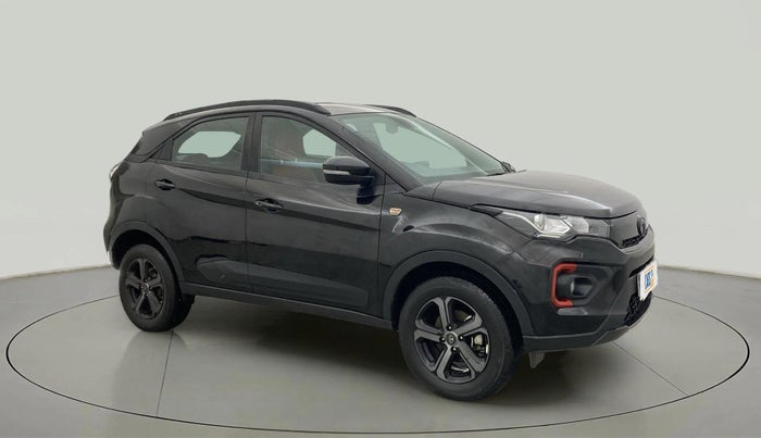 2023 Tata NEXON XZ PLUS LUX SUNROOF RED DARK PETROL, Petrol, Manual, 16,454 km, Right Front Diagonal
