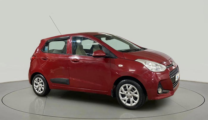 2017 Hyundai Grand i10 MAGNA 1.2 KAPPA VTVT, CNG, Manual, 67,185 km, Right Front Diagonal