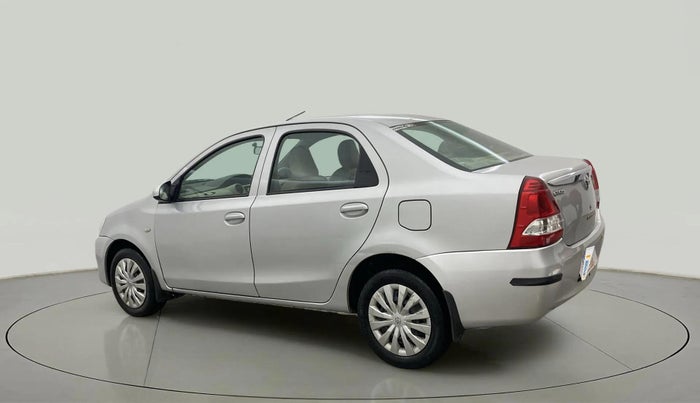 2014 Toyota Etios G, Petrol, Manual, 74,557 km, Left Back Diagonal