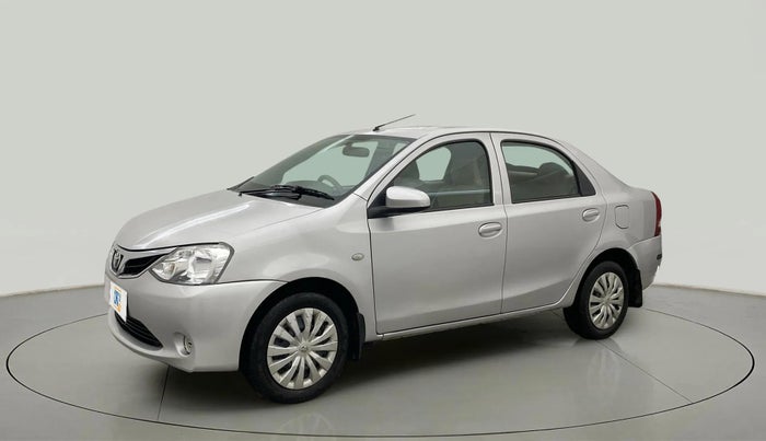 2014 Toyota Etios G, Petrol, Manual, 74,557 km, Left Front Diagonal