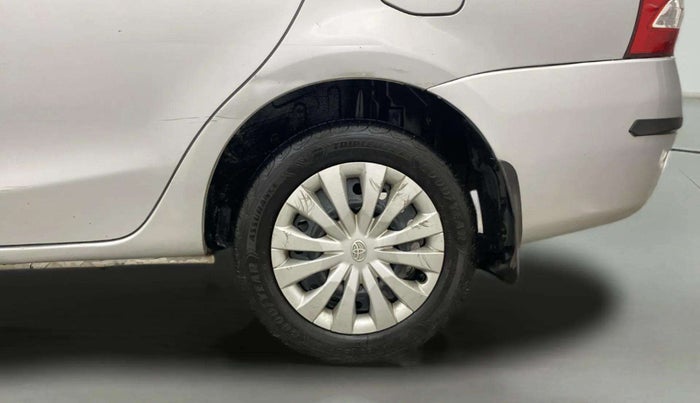 2014 Toyota Etios G, Petrol, Manual, 74,557 km, Left Rear Wheel