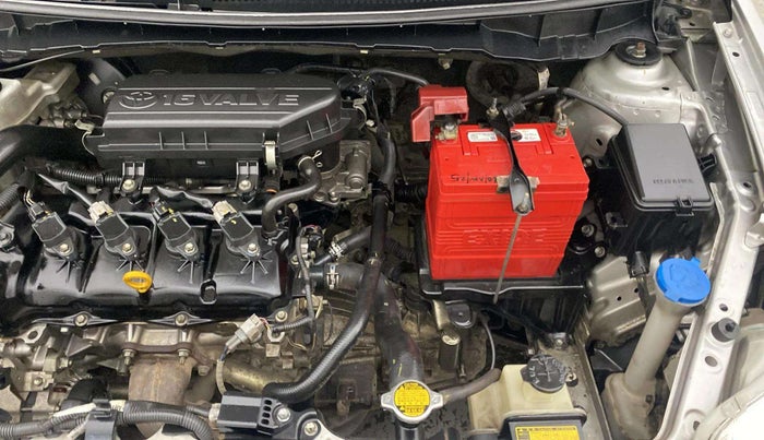 2014 Toyota Etios G, Petrol, Manual, 74,557 km, Engine View - Left