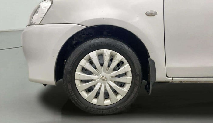 2014 Toyota Etios G, Petrol, Manual, 74,557 km, Left Front Wheel