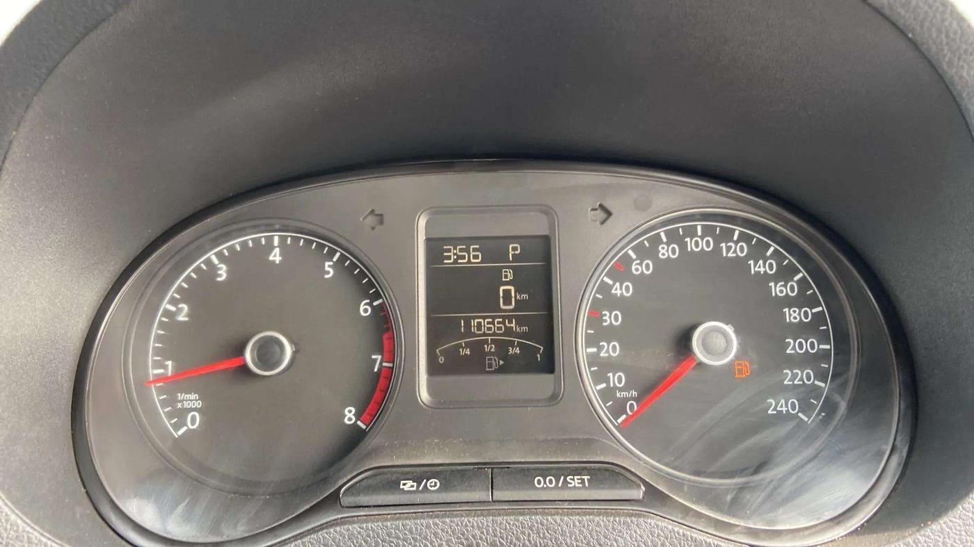 2016 Volkswagen Polo GT TSI AT, Petrol, Automatic, 1,10,755 km, Odometer Image