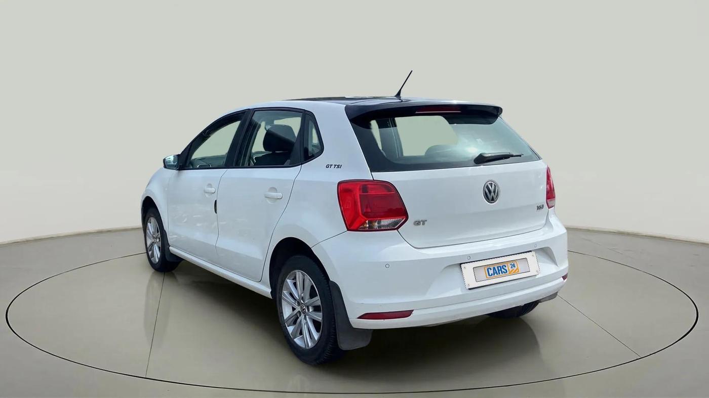 2016 Volkswagen Polo GT TSI AT, Petrol, Automatic, 1,10,755 km, Left Back Diagonal