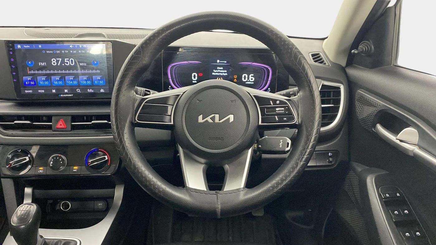 2023 KIA SELTOS HTE 1.5 PETROL, Petrol, Manual, 49,966 km, Steering Wheel Close Up
