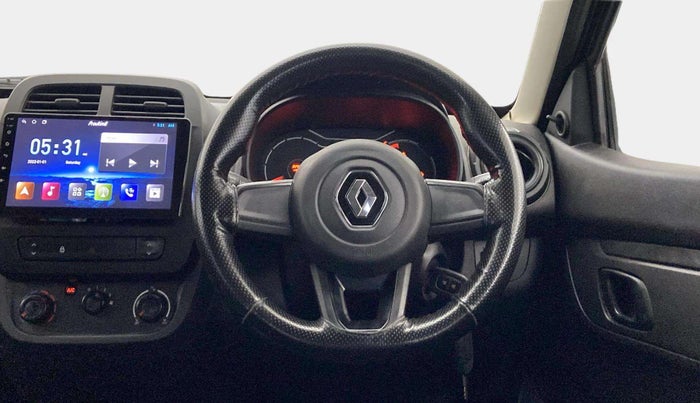 2021 Renault Kwid RXL 1.0 AMT, Petrol, Automatic, 32,259 km, Steering Wheel Close Up