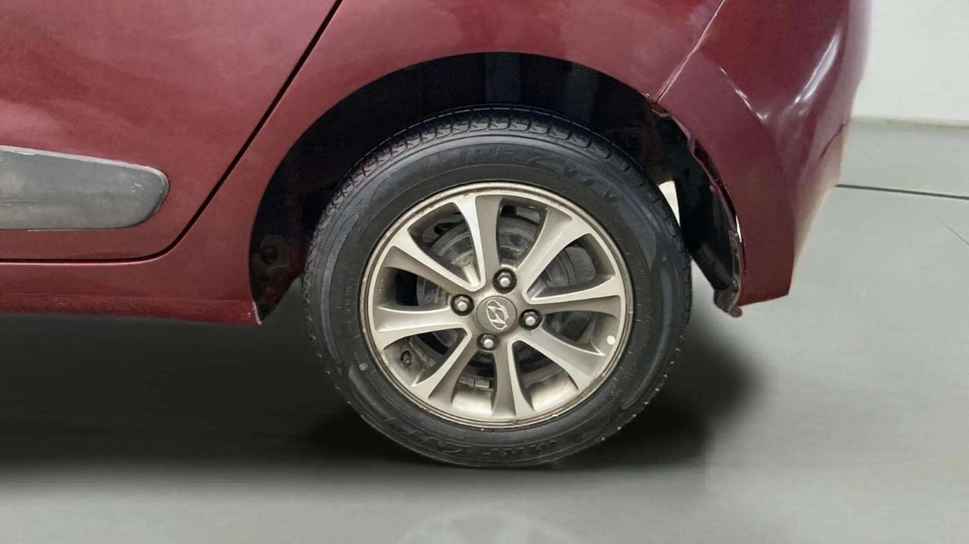 2014 Hyundai Grand i10 ASTA (O) 1.2 KAPPA VTVT, Petrol, Manual, 50,438 km, Left Rear Wheel