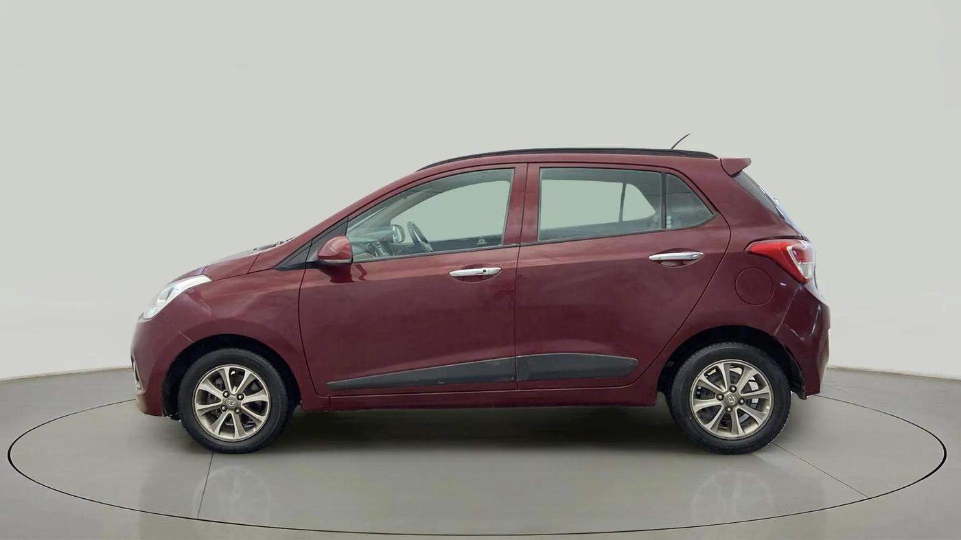 2014 Hyundai Grand i10 ASTA (O) 1.2 KAPPA VTVT, Petrol, Manual, 50,438 km, Left Side