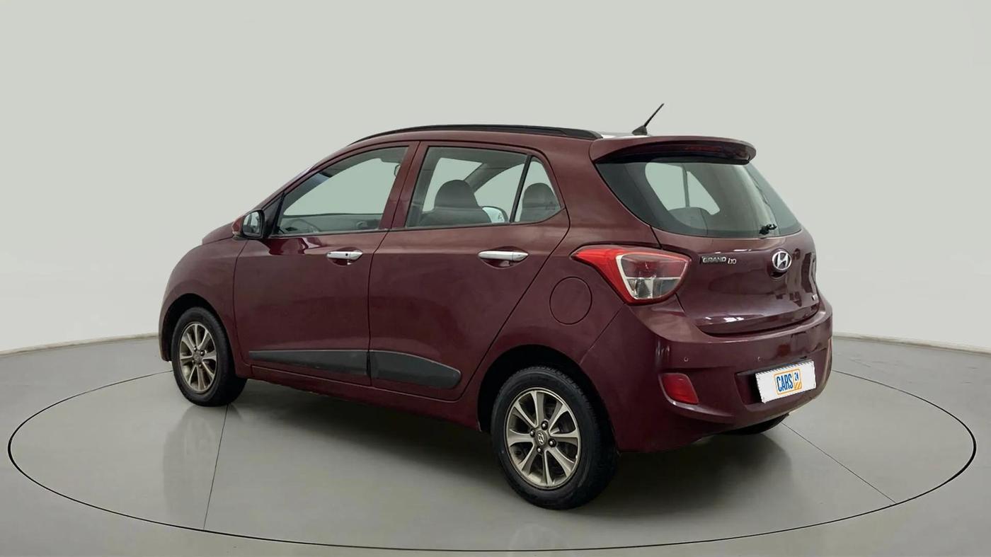 2014 Hyundai Grand i10 ASTA (O) 1.2 KAPPA VTVT, Petrol, Manual, 50,438 km, Left Back Diagonal