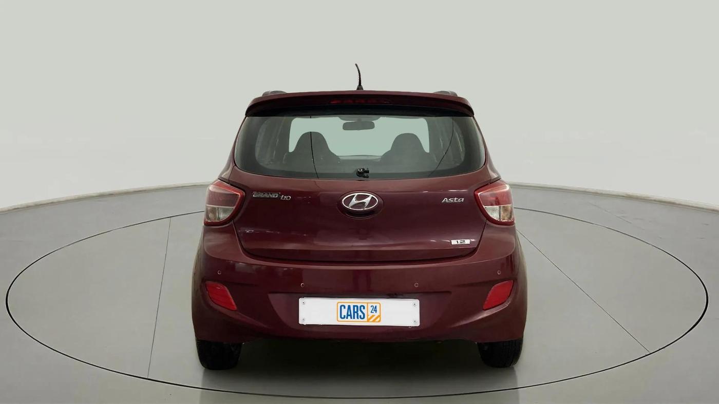 2014 Hyundai Grand i10 ASTA (O) 1.2 KAPPA VTVT, Petrol, Manual, 50,438 km, Back/Rear