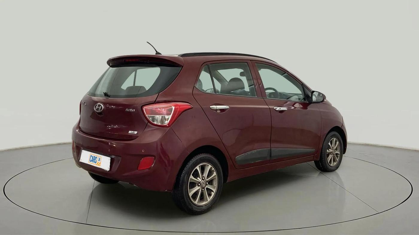 2014 Hyundai Grand i10 ASTA (O) 1.2 KAPPA VTVT, Petrol, Manual, 50,438 km, Right Back Diagonal