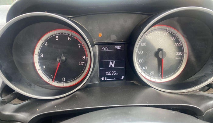 2021 Maruti Swift VXI AMT, Petrol, Automatic, 70,033 km, Odometer Image
