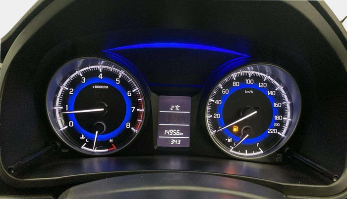 2017 Maruti Baleno DELTA PETROL 1.2, Petrol, Manual, 14,946 km, Odometer Image