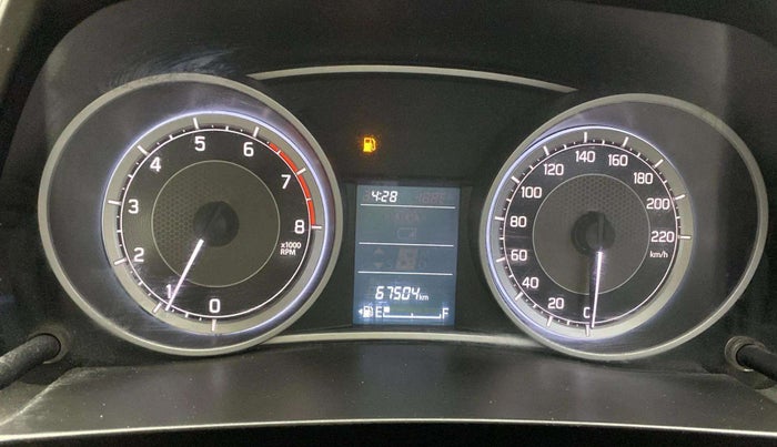 2022 Maruti Dzire VXI, Petrol, Manual, 67,500 km, Odometer Image