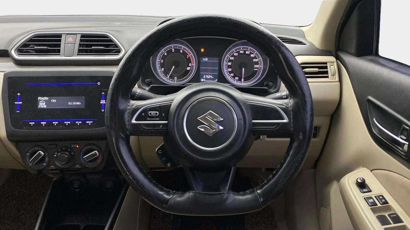 2022 Maruti Dzire VXI, Petrol, Manual, 67,724 km, Steering Wheel Close Up