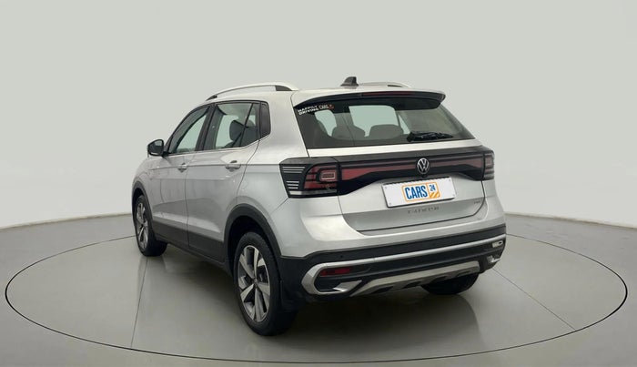 2022 Volkswagen TAIGUN TOPLINE 1.0 TSI MT, Petrol, Manual, 53,858 km, Left Back Diagonal