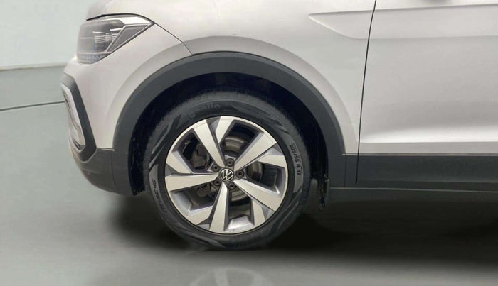 2022 Volkswagen TAIGUN TOPLINE 1.0 TSI MT, Petrol, Manual, 53,858 km, Left Front Wheel